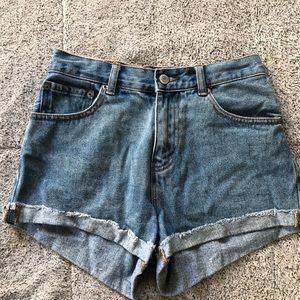 brandy melville jean shorts